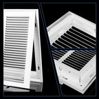 24x20 Return Air Grille [Duct Opening Size],Return Air Vent Cover for Wall Or Ceiling,Steel Return Air Filter Grilles Removable Face/Door for 1 Inch Filters (24"W x 20"H [Duct Opening])