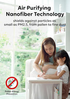 Clean Air Window Screen - Filters Pollen, Allergens, Dust, and Ash - Cleaner, Healthier Air - Easy to Cut - Ideal for Patio, Porch, and Window Screen Replacement - (22" x 10')