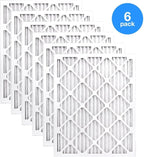 AIRx PREMIUM DUST Series MERV 8 Pleated Furnace Air Filter - Made in the USA - Box of 6-20x25x1