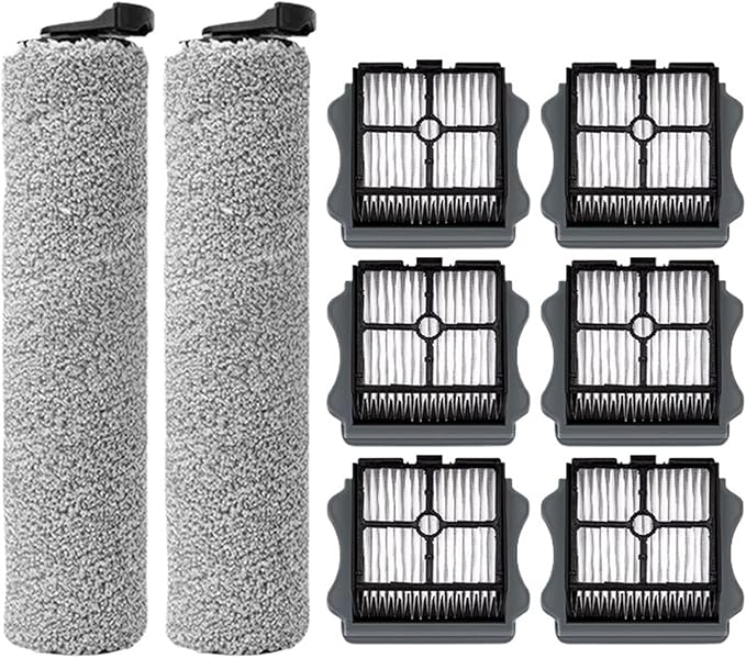Compatible for TINECO IFloor 3 S3 ，Cordless Wet Dry Floor Washer Handheld Vacuum Roller Brush Filter Spare Parts(3)