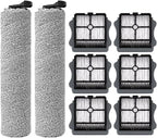 Compatible for TINECO IFloor 3 S3 ，Cordless Wet Dry Floor Washer Handheld Vacuum Roller Brush Filter Spare Parts(B)