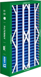 Filterbuy 16x28x6 Air Filter MERV 13 Optimal Smoke & Allergy Defense (1-Pack), Pleated HVAC AC Furnace Filters for AprilAire Space-Gard 401, 2400, & Lennox (Actual Size: 15.50 x 26.88 x 6.00)