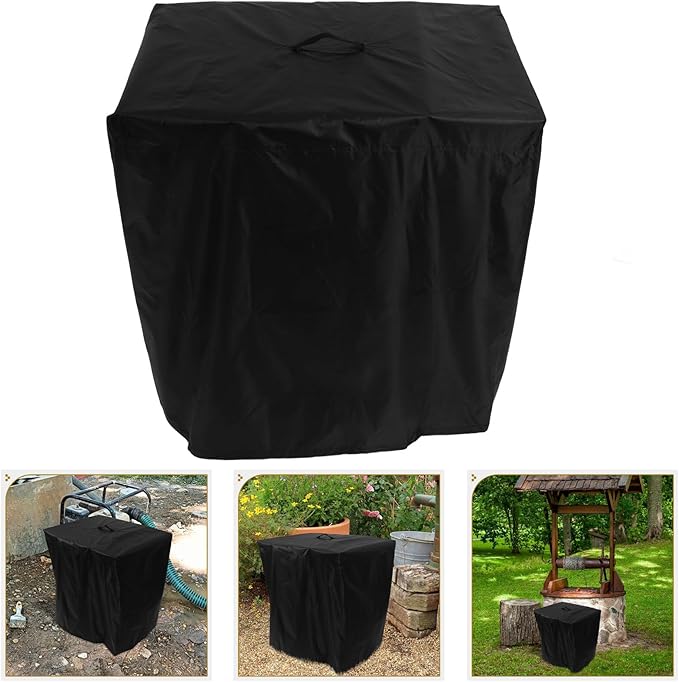 Oxford Cloth Pool Pump Cover Small Outdoor Sand Protection for Garden Filter Pumps Winter Equipment Guard