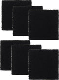 6 Pack Activated Carbon Filters Compatible with Hakko Xytronic Aoyue Smoke Absorber, 5 1/8 Inch x 5 1/8 Inch Solder Extractor Filter