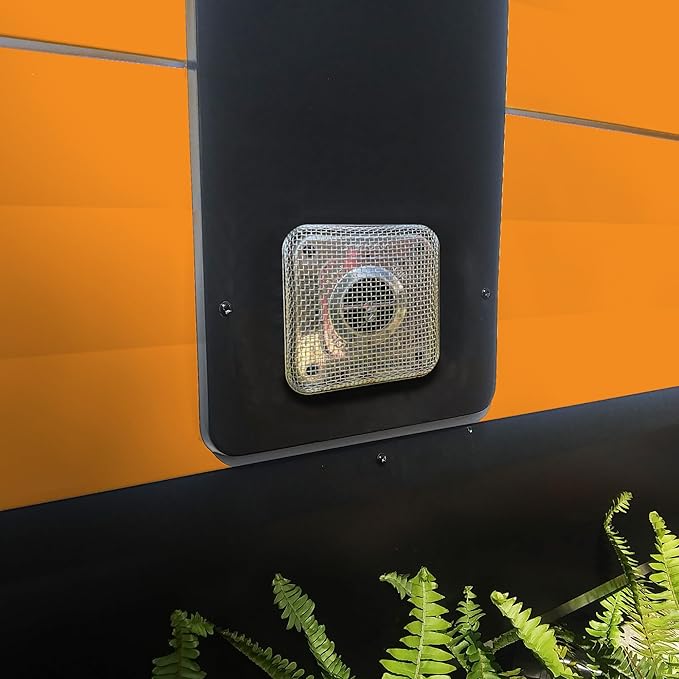 TONDA RV Furnace Vent Screen, Bug Screens Heater Vent Cover for Camper with Installation Tool and Silicone Rubber, Square