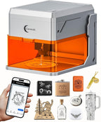 5W Desktop Laser Engraver with Camera, WiFi & AI, A1 Pro AA Beginner Smart Laser Engraver Machine for Home DIY, Beginners, Personal Gifts Engraves Wood/Leather/Paper/Glass/Food, Class 1