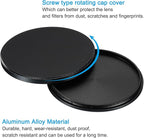 PATIKIL 55mm Lens Cap, Camera Lens Cap Cover Universal Front Metal Lens Filter Stacks Cap Protective Case for 55mm Camera Circular Polarizing Fader ND Filter, Black