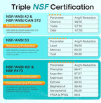 ICEPURE PRO 4396508 NSF401&473&53 Replacement for Whirlpool 4396510, EDR5RXD1, NLC240V, PNL240V, 4396508p, LC400V, WF-NLC240V, 46-9010, Everydrop Filter 5， Remove PFAS PFOA PFOS, Heavy Metals, 3 PACK