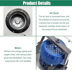 Oil Mist Collector 650-824CFM High-Efficiency Powerful Centrifugal CNC Oil Mist Filter Industrial-Grade Smoke Purifier for CNC Machines 220V 750W Three-phase