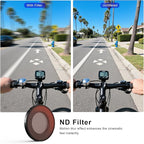 Haoge Filter Set for Insta360 GO Ultra,Includes CPL, Black Diffusion 1/4, ND8,and Screen Protector, GO Ultra Accessories, HD Optical Glass/Multi-Coated