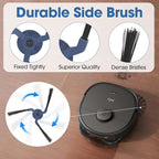 21-Pack X10 Pro Omni Replacement Accessories Kit Compatible with Eufy X10 Pro Omni Robot Vacuum Cleaner Includes Main Brushes, Filters, Dust Bags, Mop Pads, Side Brushes, Cleaning Tools