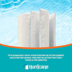 Hurricane Filters HF-DE48-SET - 48 Square Feet DE Grid Filter Replacement for PFS2448, FG-2004, FC-9540, Hayward DEX4800 DA/DS - Best Value USA DE Grid Pool Filters