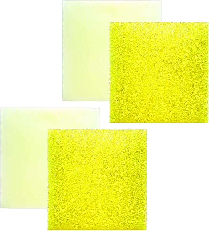 AUC Paint Booth Exhaust Filters,20" x 20" (200 pieces),22 Gram Fiberglass Paint Arrestors Pad,Captures Overspray Paint Particles in Paint booth(Actual Dimensions: 20.5" x 20.5")
