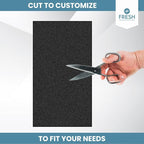 Activated Carbon Air Filter Pad - 24"x16" Cut To Fit AC & Furnace Filter - Removes Dust, Pollen, Pet Odors & VOCs, Versatile for Window Units, RV, Air Purifier, & Vents, Made in USA