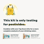 Tap Score Pesticides in Water Test Kit | Specialized EPA Certified Drinking Water Labs | #1 Best Home Water Test 2021-24 NYT Wirecutter | 100% Unbiased