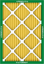 Filterbuy 17.5x23.5x1 Air Filter MERV 11 Superior Pet & Allergy Defense (4-Pack), Electrostatic Pleated HVAC AC Furnace Filters Replacement, Made in USA (Actual Size: 17.38 x 23.38 x 0.75)
