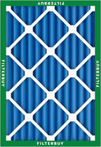 Filterbuy 18x24x2 Air Filter MERV 13 Optimal Smoke & Allergy Defense (4-Pack), Electrostatic Pleated HVAC AC Furnace Filters Replacement, Made in USA (Actual Size: 17.38 x 23.38 x 1.75)