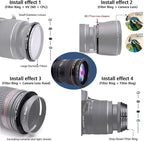 95mm Lens to 77mm Camera Lens Adapter,95mm to 77mm Filter Step-Down Ring Adapter Ring,Compatible All 77mm Filter Accessory