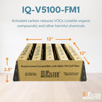 Filter-Monster - Replacement Air Filter - Compatible with IQAir HealthPro Series V5-Cell Gas & Odor Filter