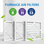 LotFancy 12x12x1 Air Filter MERV 11 6-Pack, Electrostatic Pleated AC Furnace Air Filter, Captures Dust, Smog & Pet Dander, Actual Size: 11.75"x11.75"x0.75"