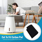 CFS – Pack of 2, Universal Cut-to-Fit Carbon Pre-Filter Compatible with C-6009, Hunter 30901, 30903, 30907 Models – Fresh and Filtered Air for Home Filtration – Charcoal Air Filter Sheet – 16" x 30"