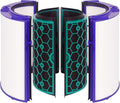 TP04 Replacement Filter for Dyson Air Purifier TP04 HP04 DP04 Pure Cool Fan Hot Tower Fan, 360 Combi Glass HEPA + 2-in-1 HEPA Filters for TP04 Tower Purifying Fan