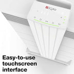IQAir HealthPro Plus XE Air Purifier - Smart HyperHEPA Filtration for Large Rooms up to 1125 sq ft - Smoke, Viruses, Allergens, Asthma, Mold, Dust, Pets, Swiss Made, WiFi Enabled