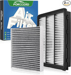 Cabin Air Filter and Engine Air Filter Fits for Hyundai Tucson 2016-2021 Activated Carbon Cabin Filter Replacement 97133-D1000 CA12065