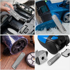 NUOBESTY Vacuum Cleaner Replacement Hose and Waste Tube for V1/vh1704, 2pcs Vacuum Attachment Hose with Soft Electric Brush Connector for Indoor Cleaning