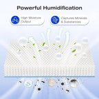 6 Pack Blue HFT600 Humidifier Wick Filter, for Honeywell Top Fill Tower Humidifier HEV615 HEV620 Series, Compared to Part HFT600T HFT600PDQ Wicking Filter, Replacement Filter T