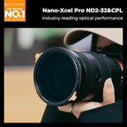 K&F CONCEPT 52mm Variable ND2-32 ND Lens Filter & Circular Polarizing Filter 2-in-1 for Camera Lens, Waterproof Scratch Resistant 36 Multi-Coated Lens Filter (Nano-X PRO Series)