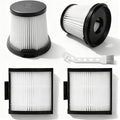 IW3511 IW1120 Filters for Shark Detect Pro Vacuum IW4625 IW3120 IW3615, 2 HEPA Filter + 2 Pre-motor Dust Filter, Shark Vacuum Filter Replacement