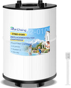 Upgraded 27002-0100s Pool Rinseable Cartridge. Compatible with sta-rite 27002-0100S Pool and Spa D.E. Filter and PLM100 System 2 Modular Media. 100 Sq.FtFiltration Area，with Air Bleed Assembly