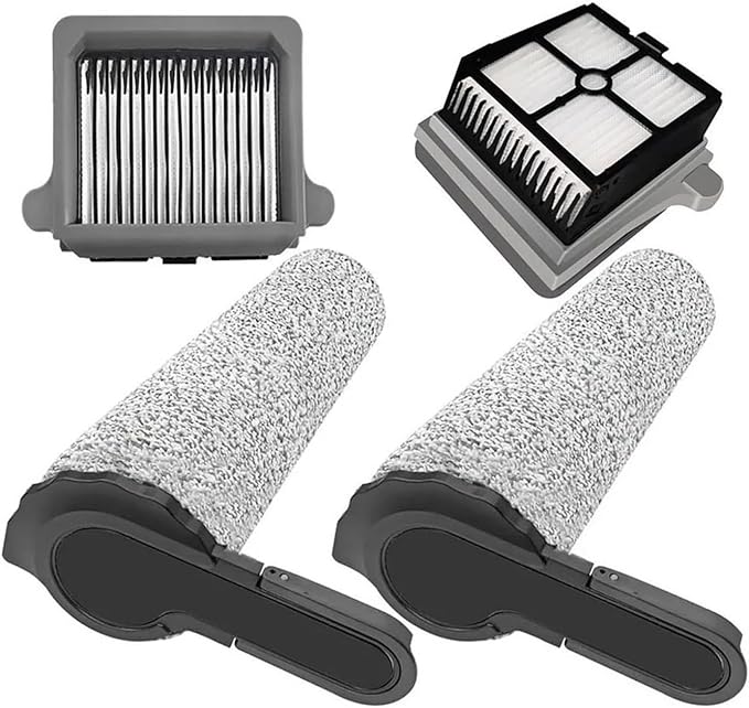 Compatible For Tineco, Floor One S7 Steam Main Brush Hepa Filter,Steam Wet Dry Vacuum Cleaner Floor Scrubber Parts(D)