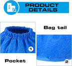VRC2 Cloth Filter Bag 1.5 to 3.2 Gallon for Armor All AA155 AA255 AA255W AA256 VOM205P 0901 2.5 Gallon Shop VAC Microlined Vacuum & Dust Collector Accessories - 3 Pack