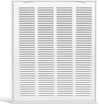 Fancat Return Air Filter Grille for 16x20 Ducts, Steel Air Vent Cover with Removable Door for 1" Filters | Fits Sidewall & Ceiling | Outer Size: 18 5/8" W x 22 5/8" H