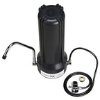 Home Master TMJRF2-BK Jr F2 Jr F2 Multi-stage Countertop Water Filter System, 500 gallon replaceable, Filters Fluoride Chlorine Chemicals Pesticides and more up to 93%