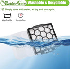 ZU102 Filter for Shark ZU100 Odor Neutralizer Cartridges for Shark ZU102 Pet Upright Vacuum Replacement Parts # 1238FT60 & 1239FT60 & 1541FC3000