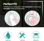 ICEPURE NSF/ANSI 53 Premium Certified DA29-00020B Refrigerator Water Filter Replacement for Samsung DA97-08006A, RF28HMEDBSR, RF263BEAESR, HDX FMS-2, HAF-CIN/EXP, 469101, RF4287HARS, RF28HFEDBSR,2PACK