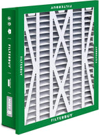 Filterbuy 20x20x5 Air Filter MERV 8 Essential Dust & Allergy Defense (4-Pack), Electrostatic Pleated HVAC AC Furnace Filters for Honeywell Return Grille FC40R1003 (Actual Size: 18.38 x 18.38 x 3.69)