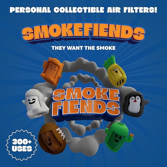 Portable & Eco-Friendly Personal Air Filter | Discreet HEPA & Carbon Filtration | Biodegradable & Up to 300+ Uses | Keychain Design for On-the-Go Freshness (Juice)