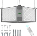 ABESTORM 360 Degree Intake Air Filtration System for Woodworking, 1350 CFM Hanging Dust Collector, Air Filter for Shop Garage WorkShop, DecDust 1350