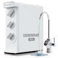 Reverse Osmosis System, Dual RO Water Filter, 800 GPD Fast Flow, 3:1 Pure to Drain, Tankless Under Sink RO System, Reduce PFAS & TDS, Smart LED Faucet