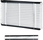 VEVOR 16x28x4 Furnace Air Filter, MERV 13 Pleated HVAC AC Replacement, Electrostatic 12-Month Air Cleaner, 2-Pack (Actual Size: 16.34x27.76x3.98 in), for Improving Home Indoor Quality