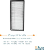 Filter-Monster – Replacement Filters, 2 Pack – Compatible with Honeywell HRF-C1 and HRF-C2 Air Purifier Filters for Models 16200, HHT-011, HHT-080, HHT-081, HHT-085, HHT-090, HHT-145, HHT-149