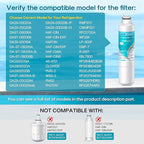 ICEPURE Alkaline DA29-00020B Refrigerator Water Filter Replacement for Samsung HAF-CIN/EXP HAF-CIN, DA29-00020A/B, DA29-00020B-1, 46-9101, RF28HMEDBSR, RF263BEAESR, HDX FMS-2, Enhances PH, 4Pack