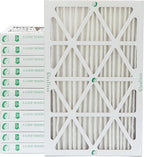 Glasfloss ZL 16x24x2 MERV 13 (FPR 10) 2" Inch Air Filters for AC and Furnace. Case of 12. Actual Size: 15-1/2 x 23-1/2 x 1-3/4