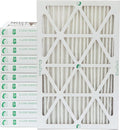 Glasfloss ZL 12x20x2 MERV 13 (FPR 10) 2" Inch Air Filters for AC and Furnace. Case of 12. Actual Size: 11-1/2 x 19-1/2 x 1-3/4