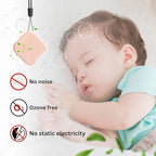 Portable Personal Air Purifier – Wearable Mini Air Purifier with 120 Hours Runtime | USB Rechargeable Filterless Ionic Device for Dust, Odor,Allergies,Smoke & Pollutants