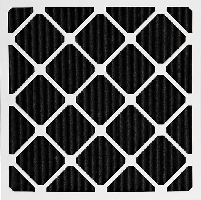 Nordic Pure 16x25x1 (Actual Size: 15 1/2 x 24 1/2 x 3/4) Pure Carbon Pleated Odor Reduction Furnace Air Filters 6 Pack